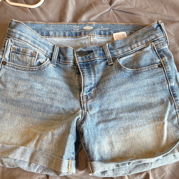 Old Navy Light Blue Denim Shorts - Picture 1 of 6